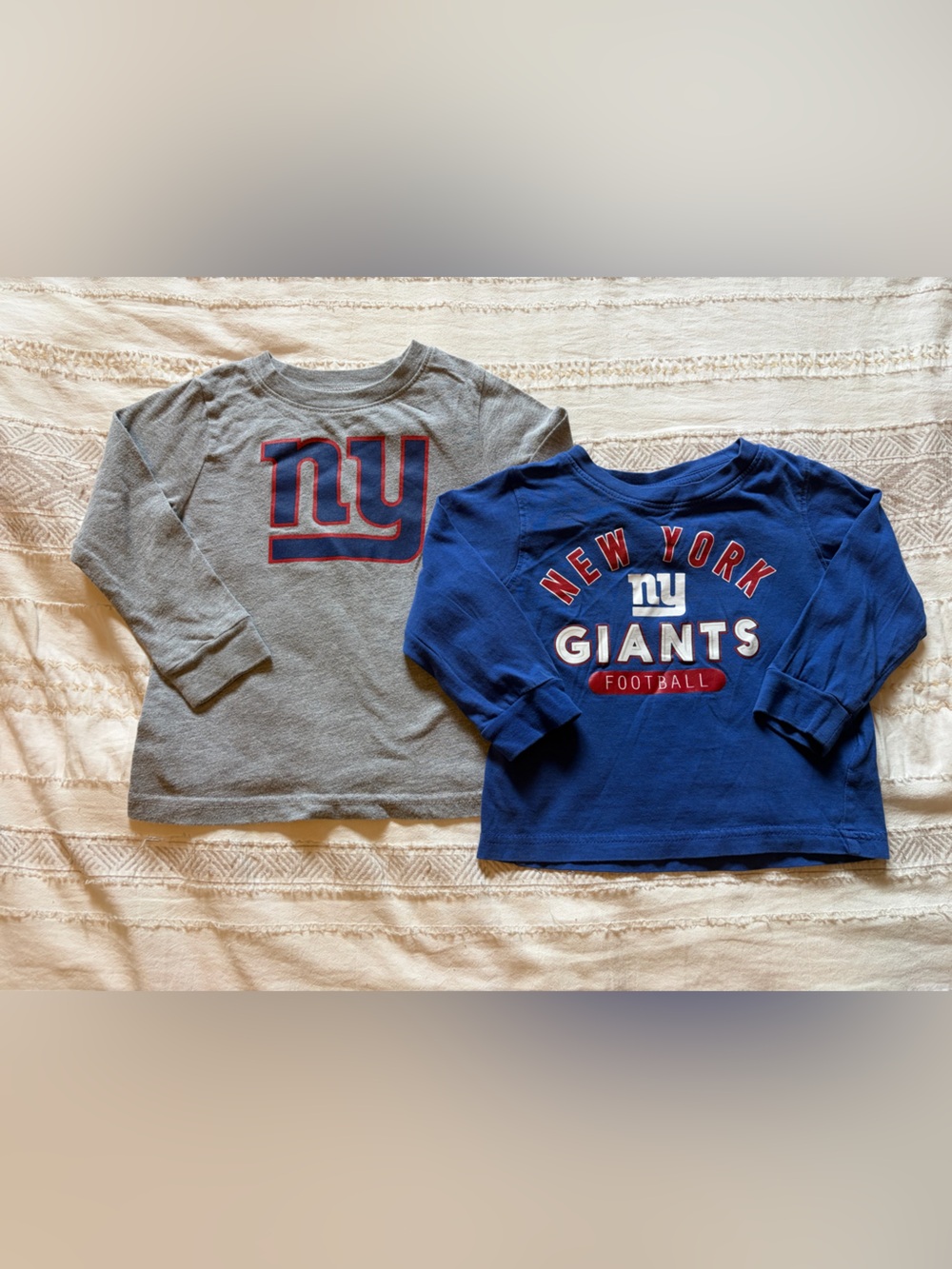 NFL Team Apparel NY Giants 2T Shirts